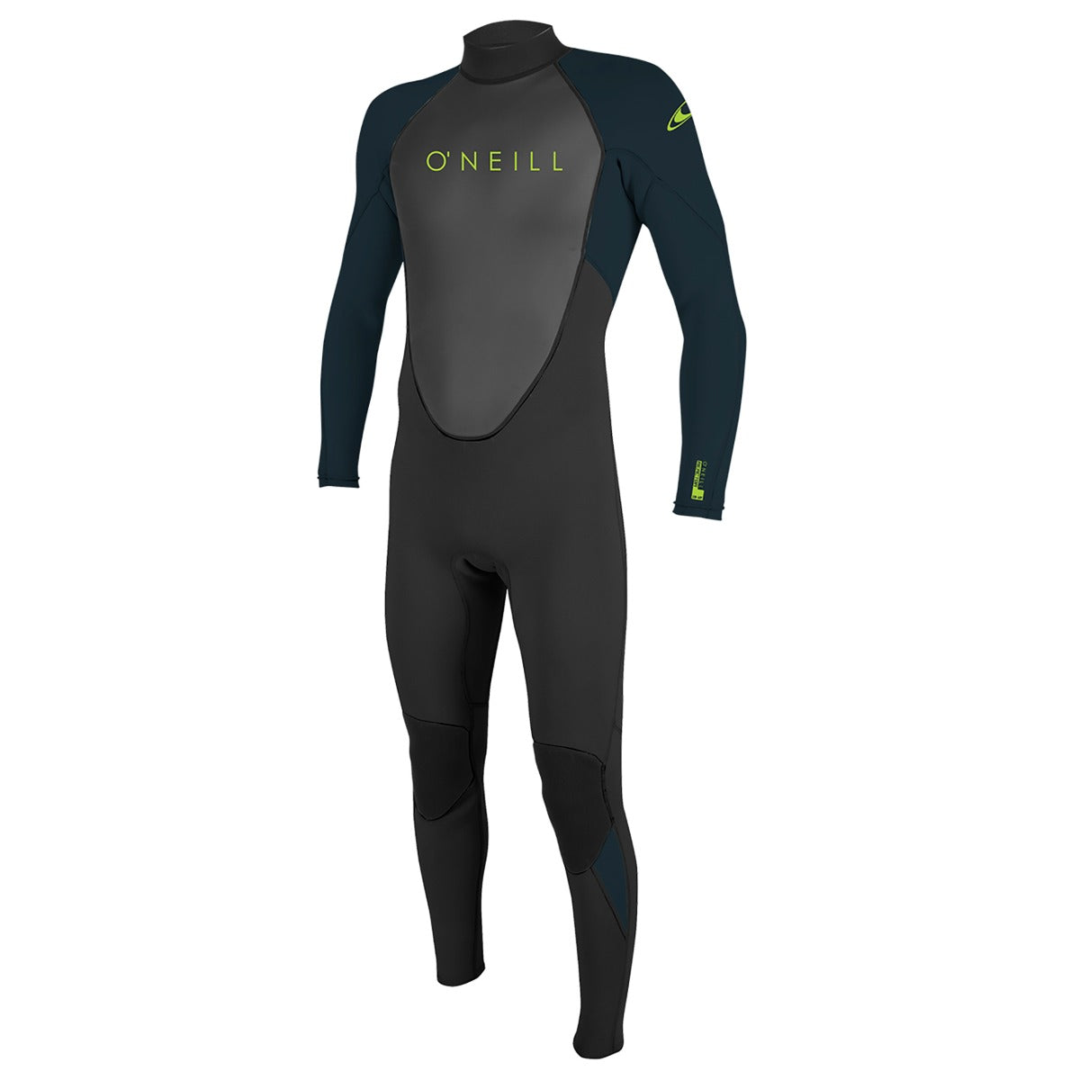 O'Neill Youth Reactor II 3/2mm Wetsuit (Black/Slate) - Wet N Dry Boardsports