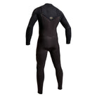 O'Neill Hyperfreak 5/4+ Chest Zip Wetsuit (Raven/Black) - back