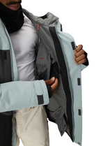 686 Geo Insulated Snowboard/Ski Jacket (Dusty Marine Colorblock) - Wetndry Boardsports - Interior