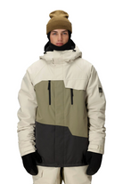 686 Geo Insulated Snowboard/Ski Jacket (Limestone Colorblock) - Wetndry Boardsports - Front