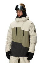 686 Geo Insulated Snowboard/Ski Jacket (Limestone Colorblock) - Wetndry Boardsports