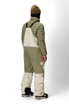 686 Hot Lap Insulated Snowboard/Ski Bib Pant (Limestone Colorblock) - Wetndry Boardsports - Back