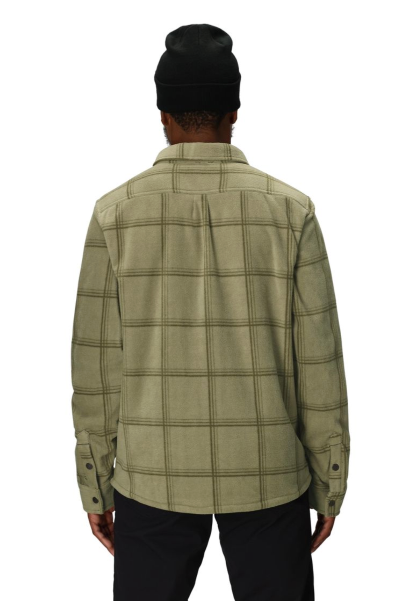 686 Sierra Fleece Flannel Shirt (Sage Plaid) - Wetndry Boardsports - Back