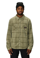 686 Sierra Fleece Flannel Shirt (Sage Plaid) - Wetndry Boardsports 