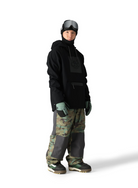 686 Waterproof Snowboard/Ski Hoody (Black) - Wetndry Boardsports - Outfit