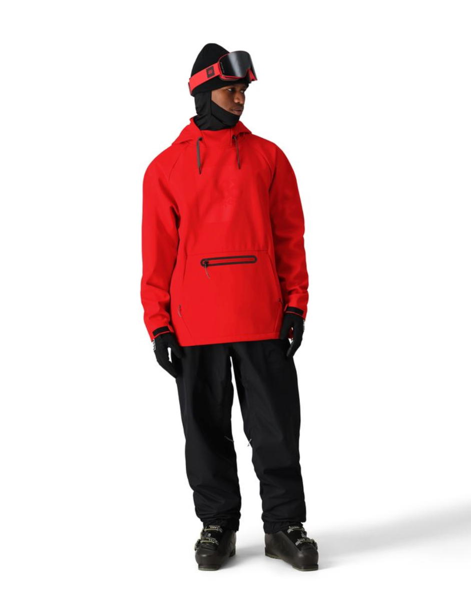 686 Waterproof Snowboard/Ski Hoody (True Red) - Wetndry Boardsports - Outfit