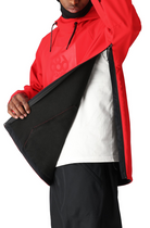 686 Waterproof Snowboard/Ski Hoody (True Red) - Wetndry Boardsports - Side Zip