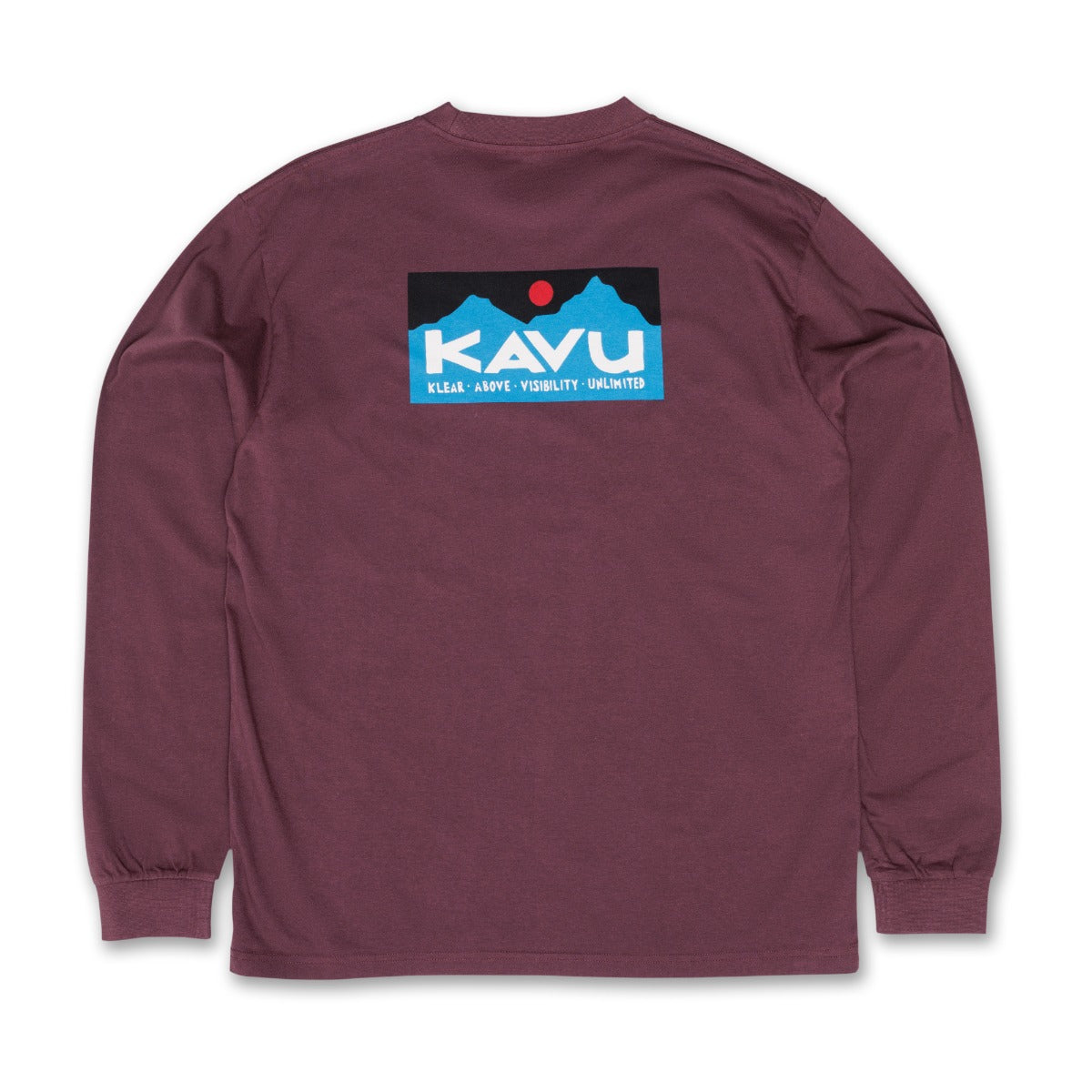 Kavu Etch Art Long Sleeve T-Shirt (Cocoa Powder) - Wet N Dry Boardsports