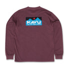 Kavu Etch Art Long Sleeve T-Shirt (Cocoa Powder) - Wet N Dry Boardsports