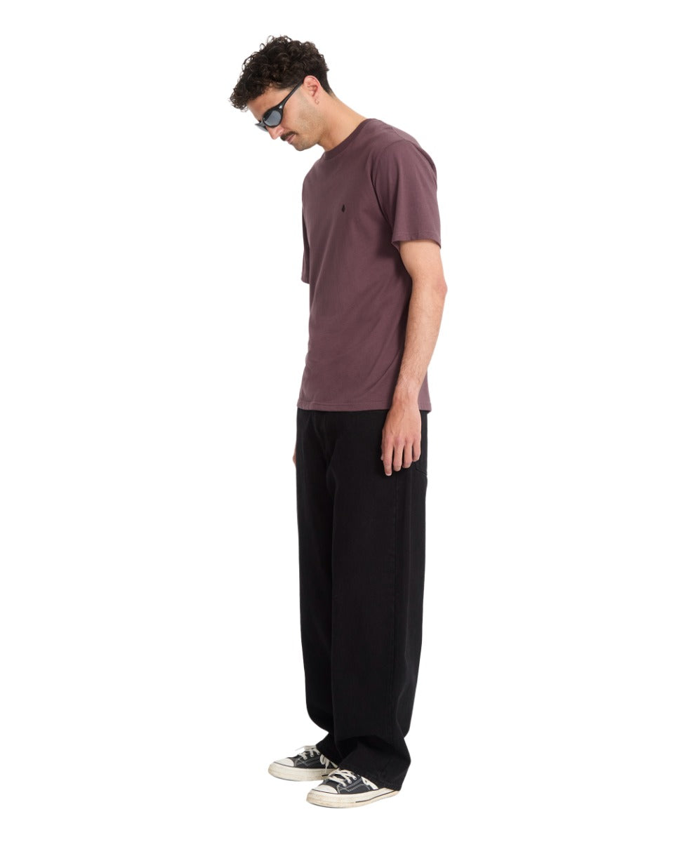 Volcom Stone Blanks T Shirt (Maroon) - Wet N Dry Boardsports 2