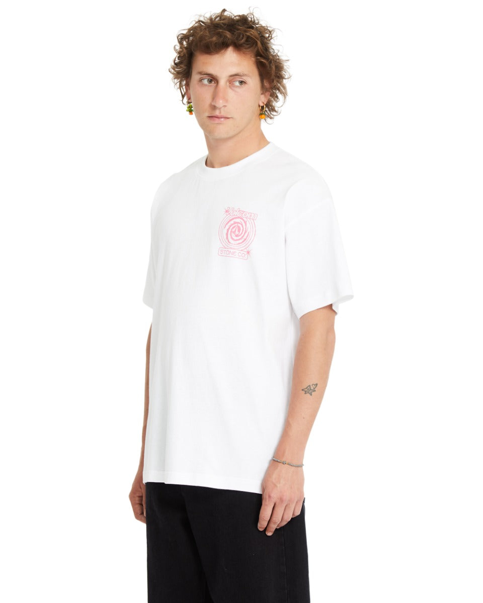 Volcom Deep Trance T Shirt (White)8 - Wet N Dry Boardsports