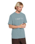 Volcom Lunar Phases T Shirt (Blue) - Wet N Dry Boardsports 4