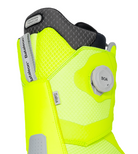 Bataleon Salsa Double Boa Snowboard boots 2026 (Neon Yellow) - Wetndry Boardsports - Close Up