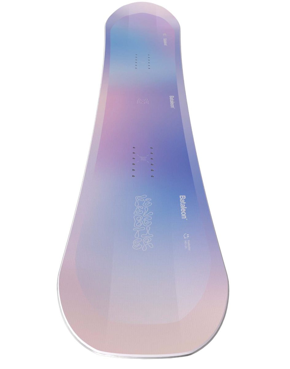 Bataleon Feel Better Womens Snowboard 2026 - Wetndry Boardsports - Top Sheet2