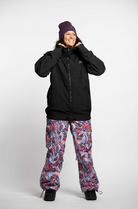 Brethren Access Full Zip Snowboard/Ski Jacket (Darkside Black) - Wetndry Boardsports - Model 3