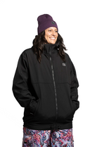 Brethren Access Full Zip Snowboard/Ski Jacket (Darkside Black) - Wetndry Boardsports