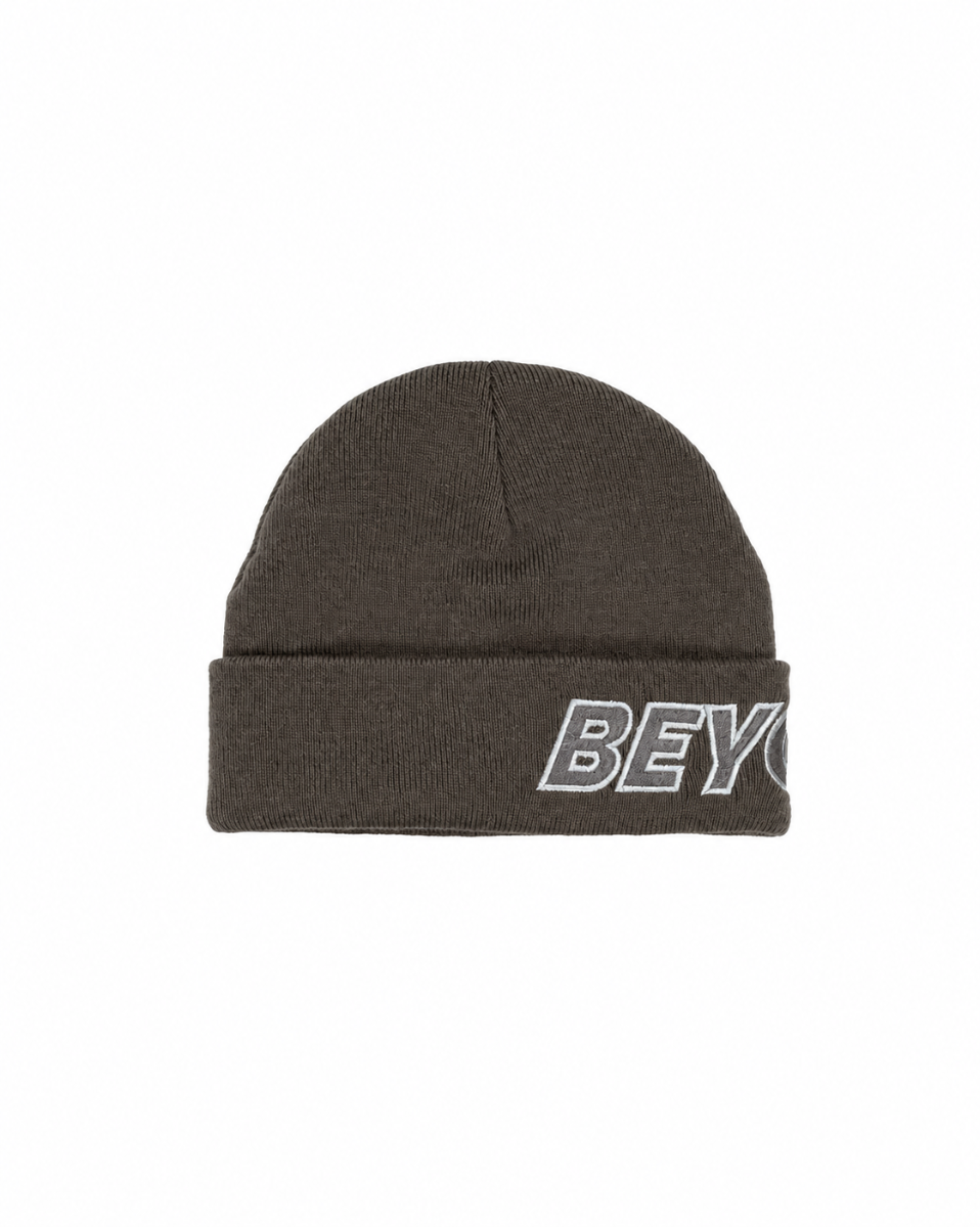 Beyond Medals Outline Beanie (Brown) - Wetndry Boardsports