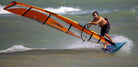 Ezzy Cheetah Windsurf Sail 2020 - WetnDry Boardsports orange action
