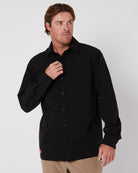 Follow Sun Shirt L/S (Black) - Wet N Dry Boardsports 4