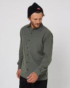 Follow Sun Shirt L/S (Olive) - Wet N Dry Boardsports 2