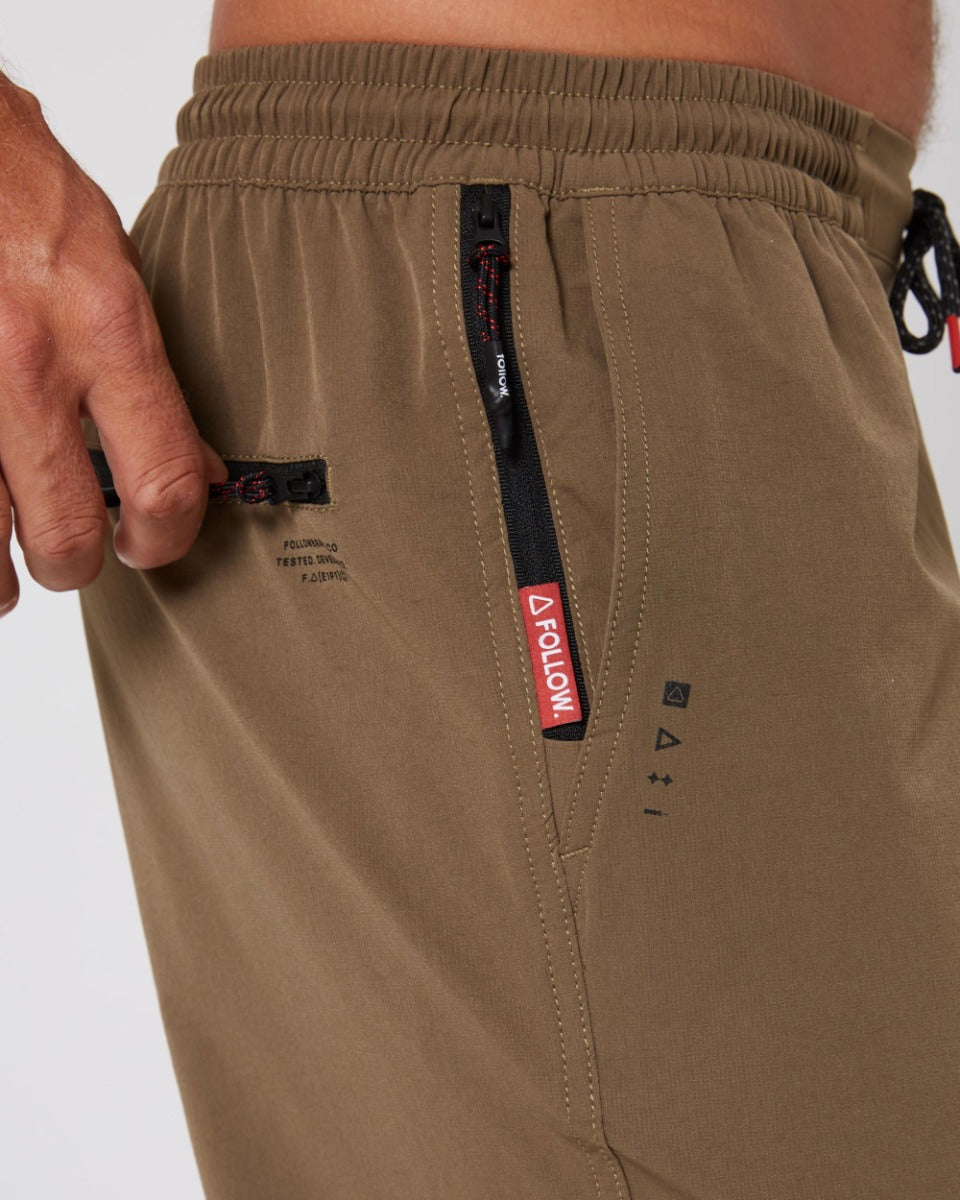 Follow All Day Pants (Deep Taupe) - Wet N Dry Boardsports 7
