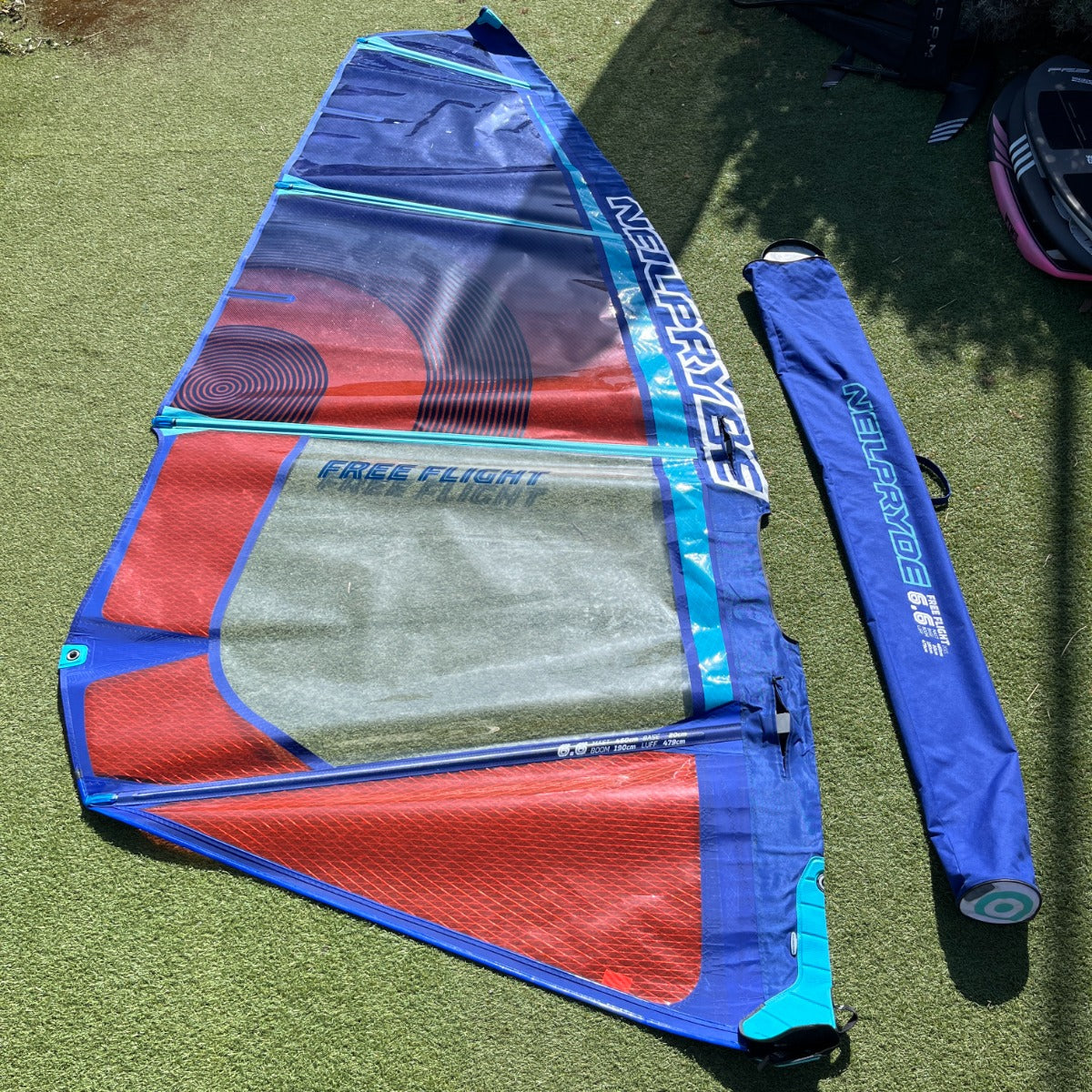 Neil Pryde Free Flight 6.6m 2021 (Second hand) full- Wet N Dry Boardsports