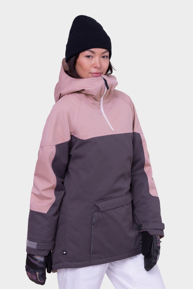 686 Upton Insulated Anorak (Charcoal) - Wet N Dry Boardsports