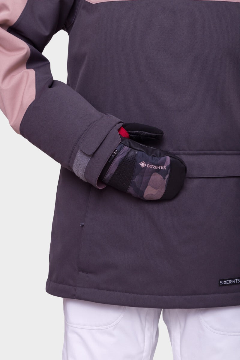 686 Upton Insulated Anorak (Charcoal) - Wet N Dry Boardsports