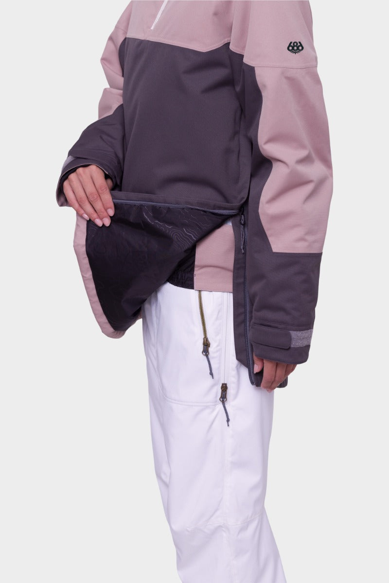 686 Upton Insulated Anorak (Charcoal) - Wet N Dry Boardsports