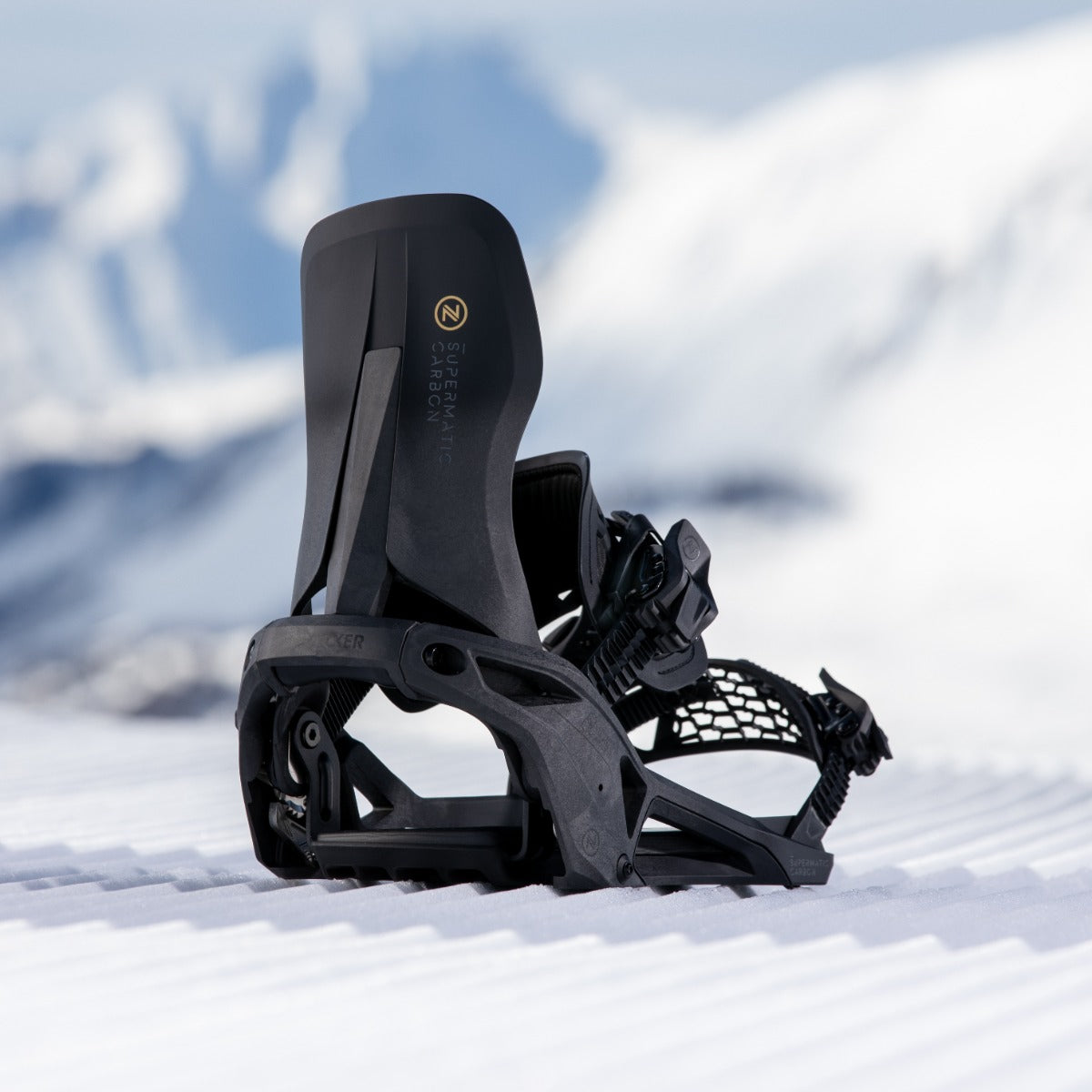 Nidecker Carbon Supermatic Snowboard Bindings 2 - Wet N Dry Boardsports