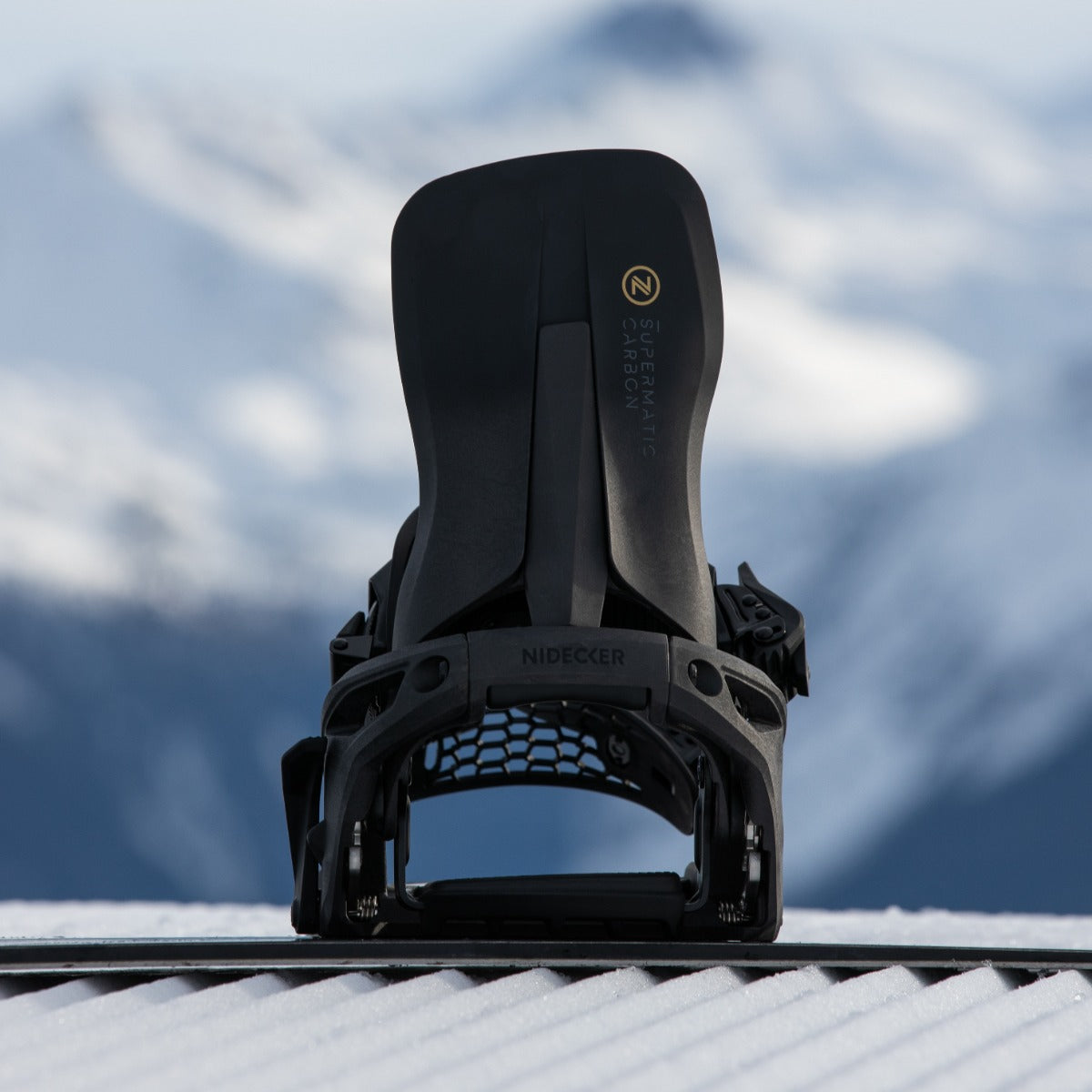Nidecker Carbon Supermatic Snowboard Bindings 3 - Wet N Dry Boardsports
