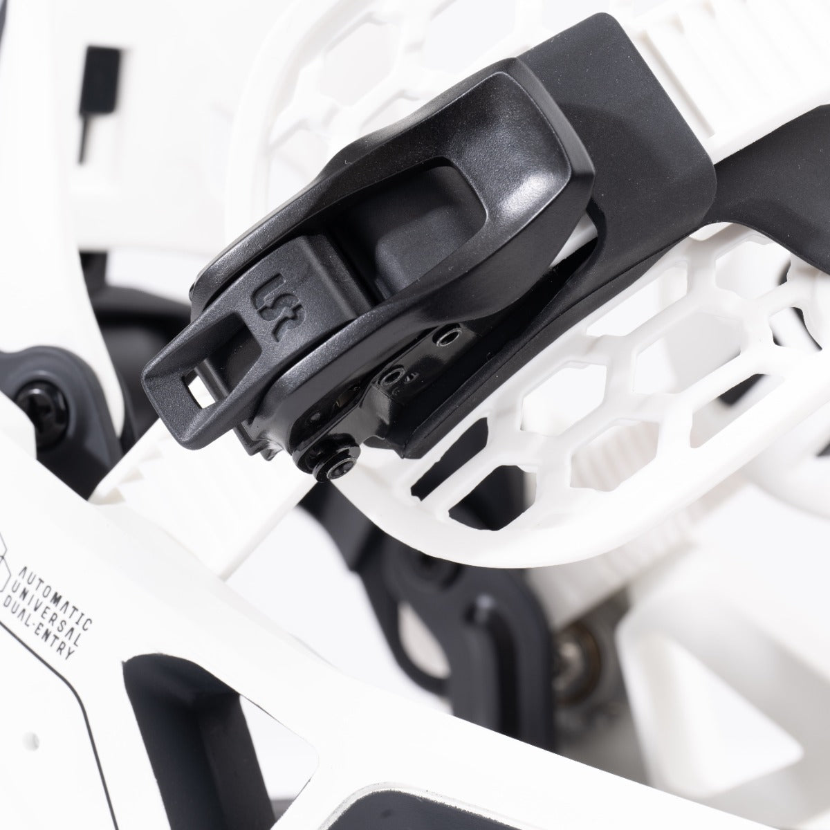 Nidecker Supermatic Snowboard Bindings 2025 (White) 6- Wet N Dry Boardsports