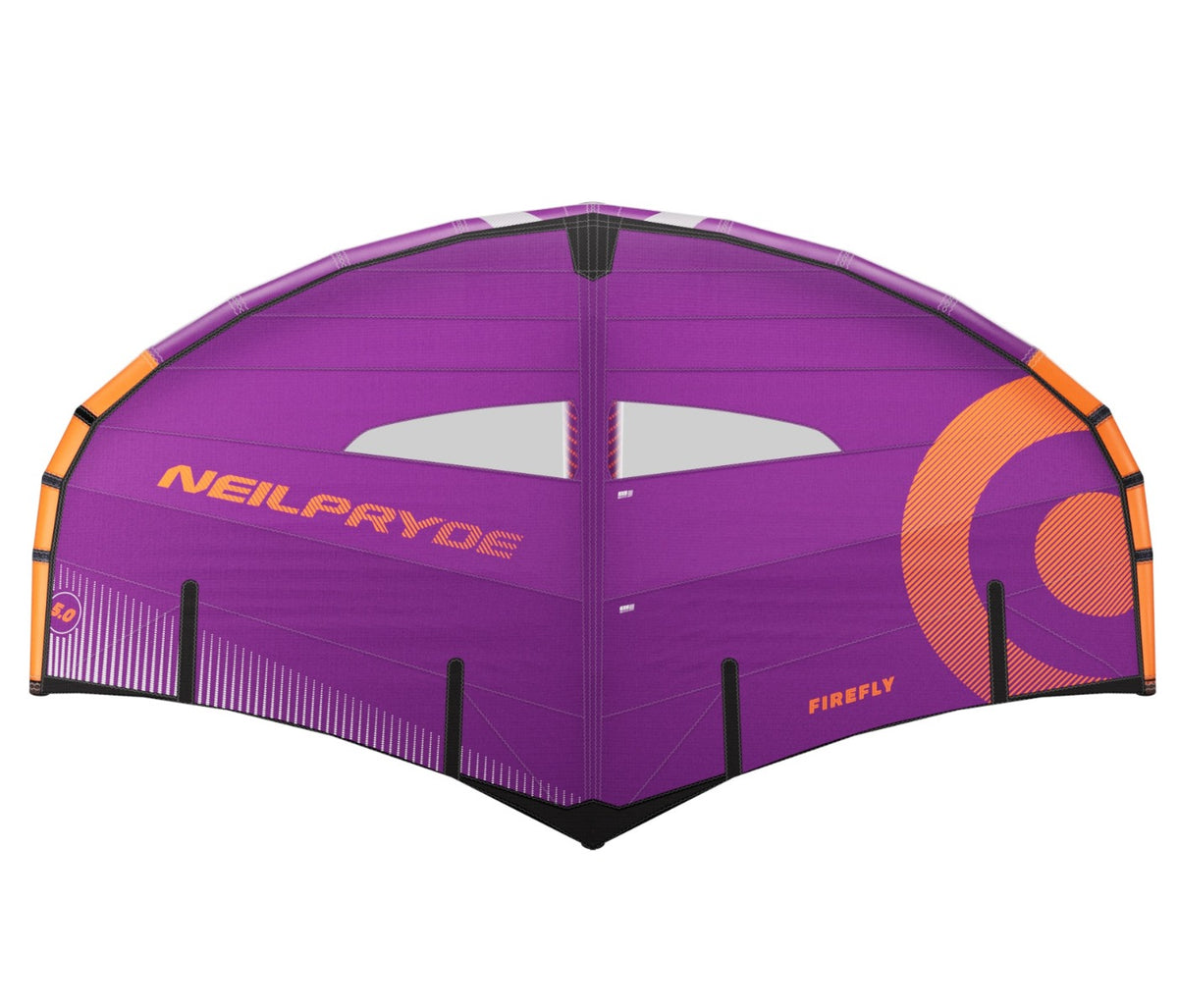 Neil Pryde Firefly 2026 Wing (Purple/Orange) - Wet N Dry Boardsports 1