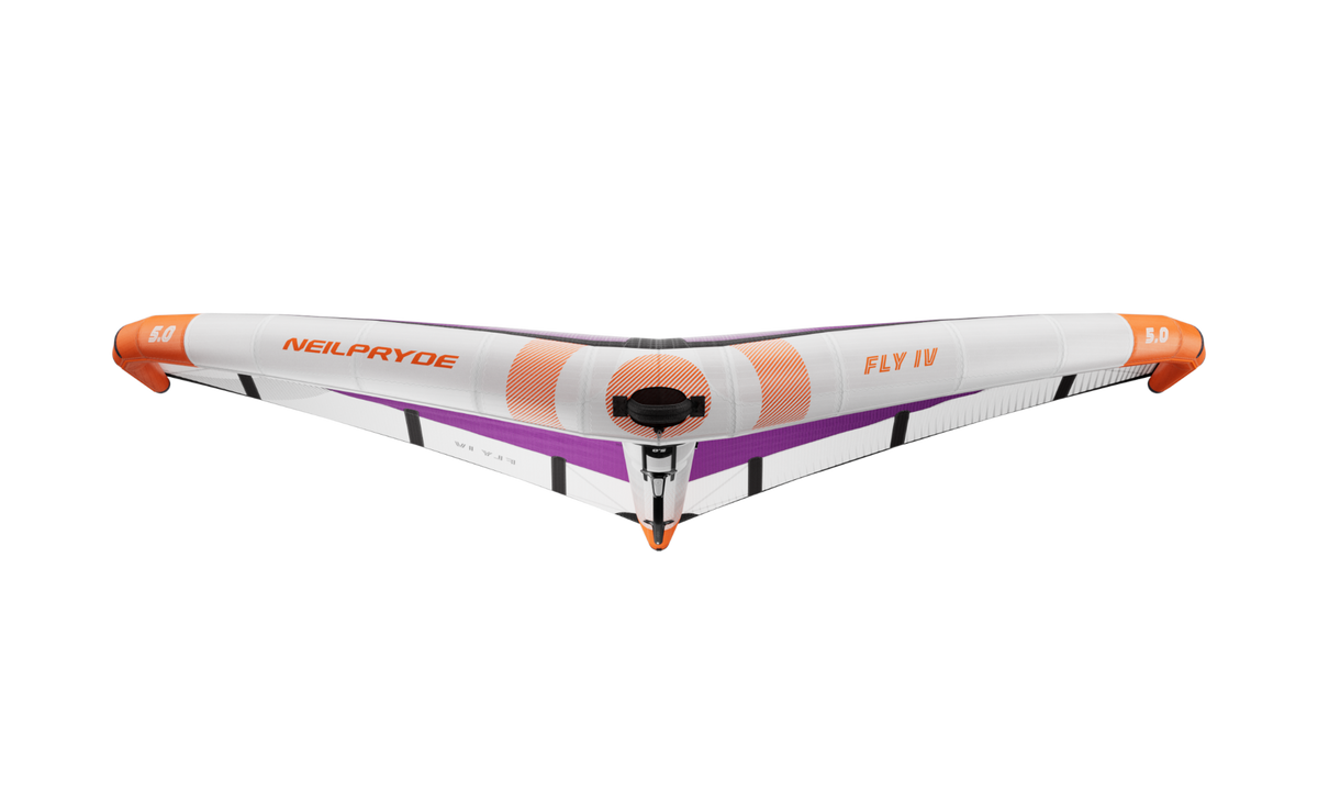 Neil Pryde Fly IV 2026 (Purple/Orange) - Wet N Dry Boardsports 3