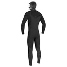 O'neill Hyperfreak 5/4+ Chest Zip W/Hood Wetsuit (Black) - Wet N Dry Boardsports