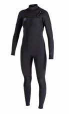 O'Neill Womens Original RG8 4/3mm Chest Zip Wetsuit (Black) - Wetndry Boardsports