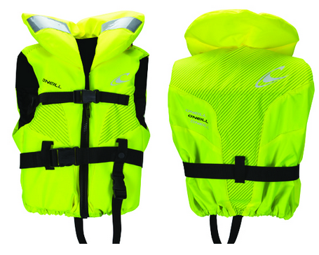 O'Neill Infants Superlite CE Life Vest (Neon Yellow) - Wetndry Boardsports