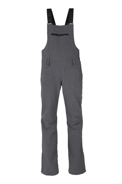 686 Gossip Soft Shell Snowboard Bib 2020 (Grey)