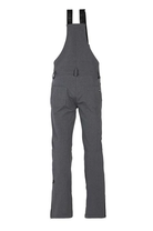 686 Gossip Soft Shell Snowboard Bib 2020 (Grey) - Back