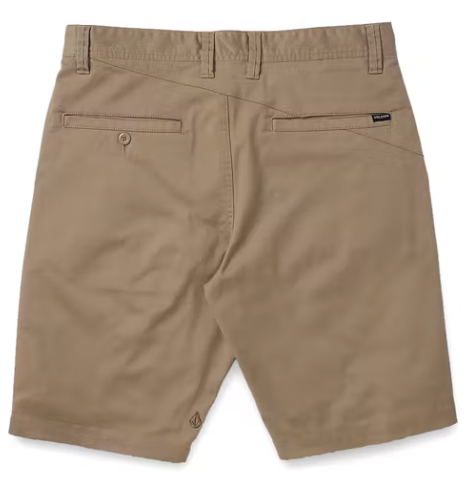 Volcom Frckn Modern Stretch Shorts (Khaki) - Wet N Dry Boardsports