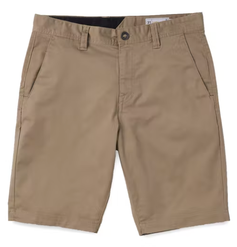 Volcom Frckn Modern Stretch Shorts (Khaki) - Wet N Dry Boardsports