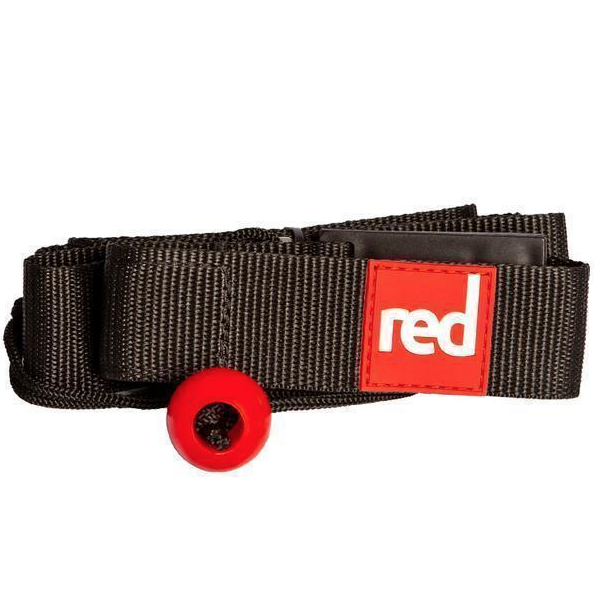 Red Waist Leash Belt - Wet N Dry Boardsports