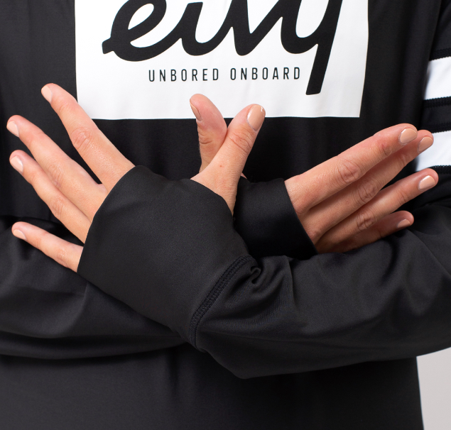 Eivy Ice cold Top (Team Black) - Wet N Dry Boardsports