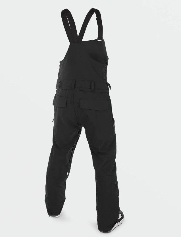Volcom Roan Bib Overall (Black) - Wet N Dry Boardsports