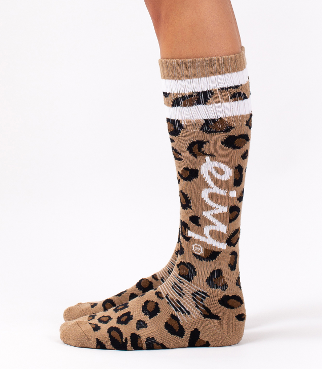 Eivy Cheerleader Wool Socks (Leopard) - Wet N Dry Boardsports