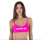 Hurley One & Only Bikini Top (Pink) - Wet N Dry Boardsports
