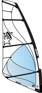 Ezzy Wave Windsurf Sail 2024, white - Wet N Dry Boardsports