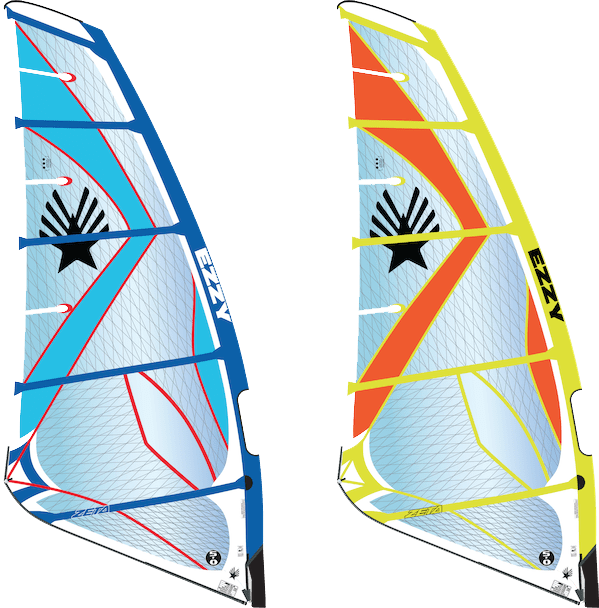 Ezzy Zeta Windsurf Sail 2024 - Wet N Dry Boardsports