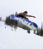 Rome Viper Snowboard 2027 - Wetndry Boardsports - action2