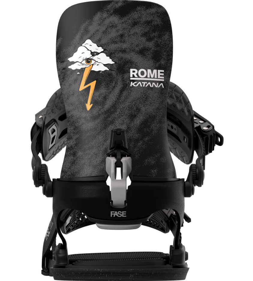 FASE Rome Katana Pro Snowboard Bindings 2027 - Wetndry Boardsports - Highback2